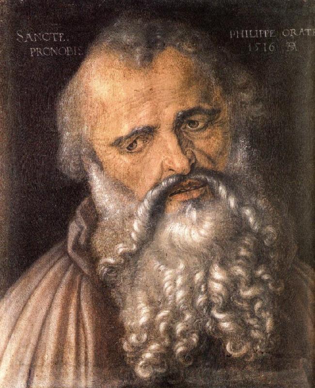 Albrecht Durer St.Philip the Apostle Spain oil painting art